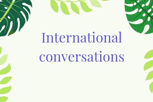 International Conversations Wellness Wednesdays